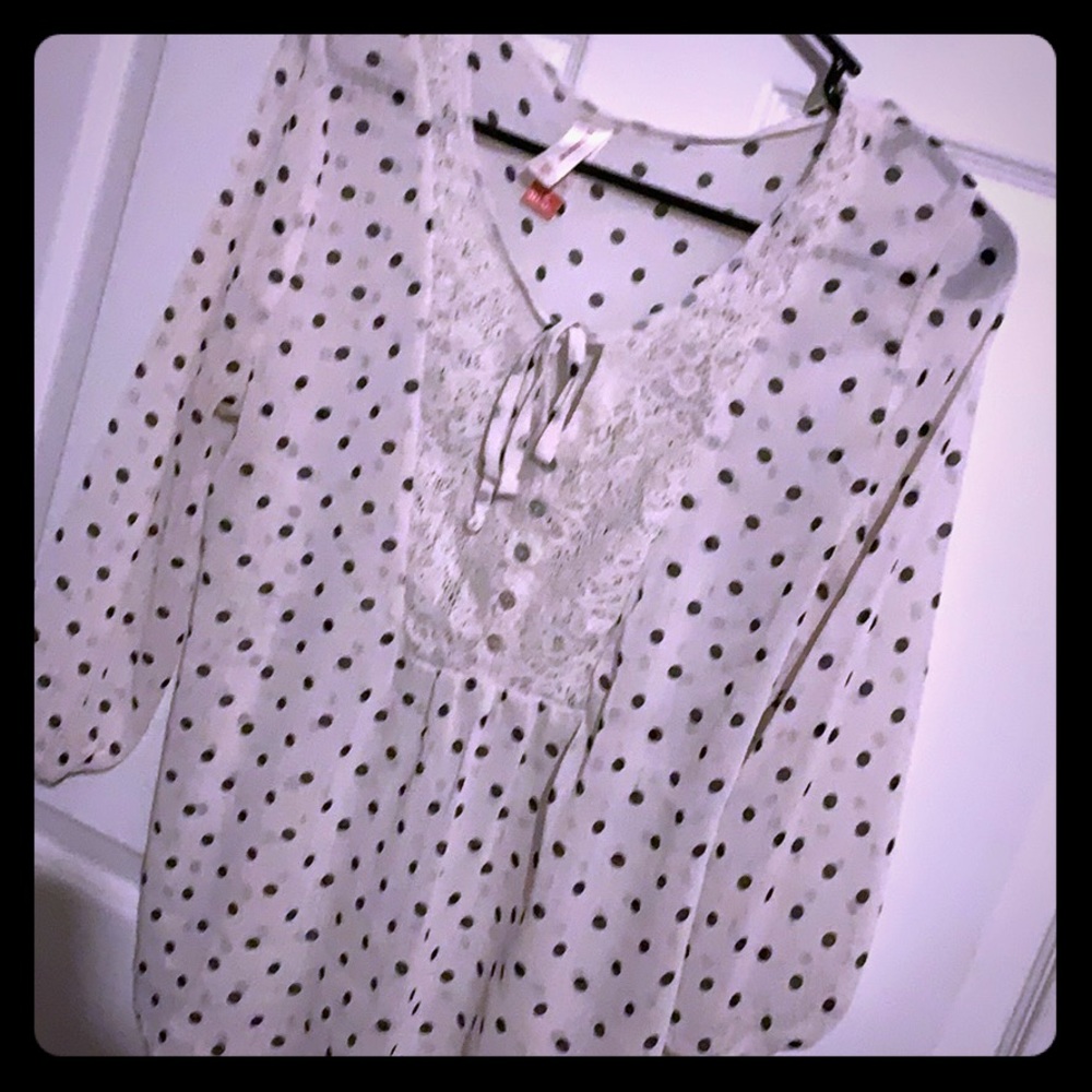 Sheer blouse